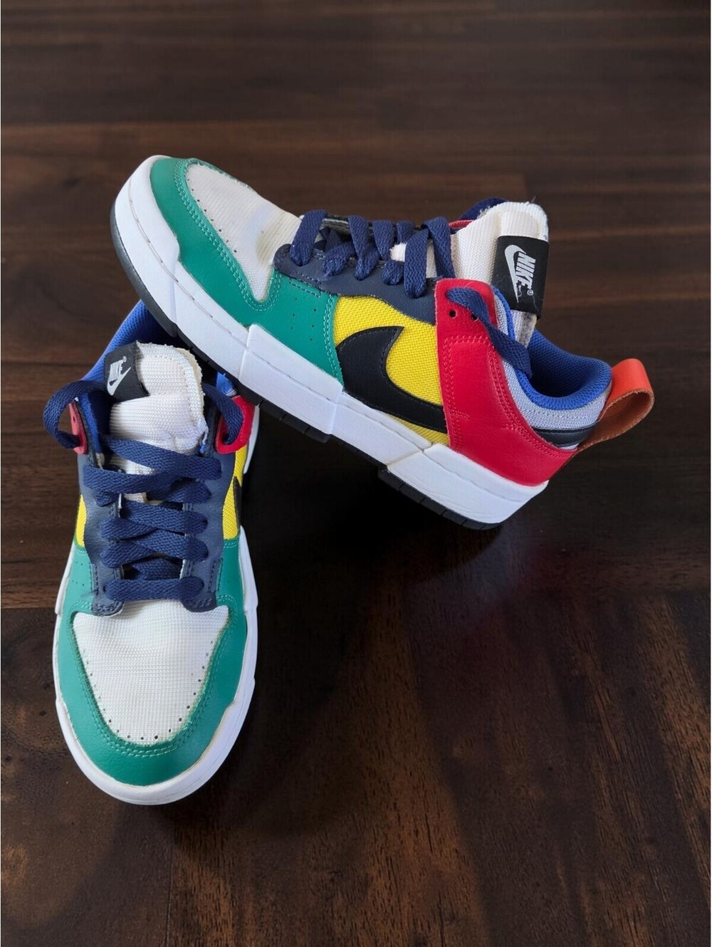 Nike Dunk Low Disrupt Multi-Color CK6654-004 Womens 8.5 Mens 7